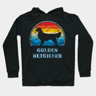 Golden Retriever Vintage Design Dog Hoodie